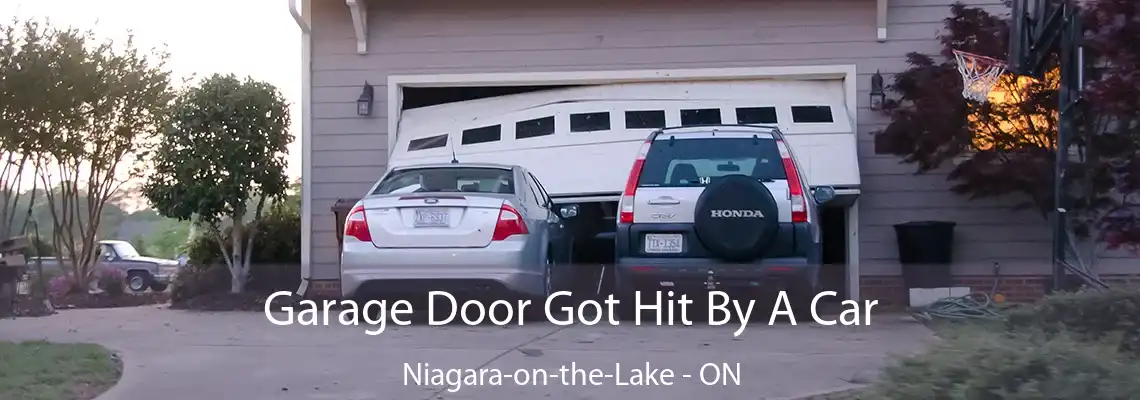 Garage Door Got Hit By A Car Niagara-on-the-Lake - ON