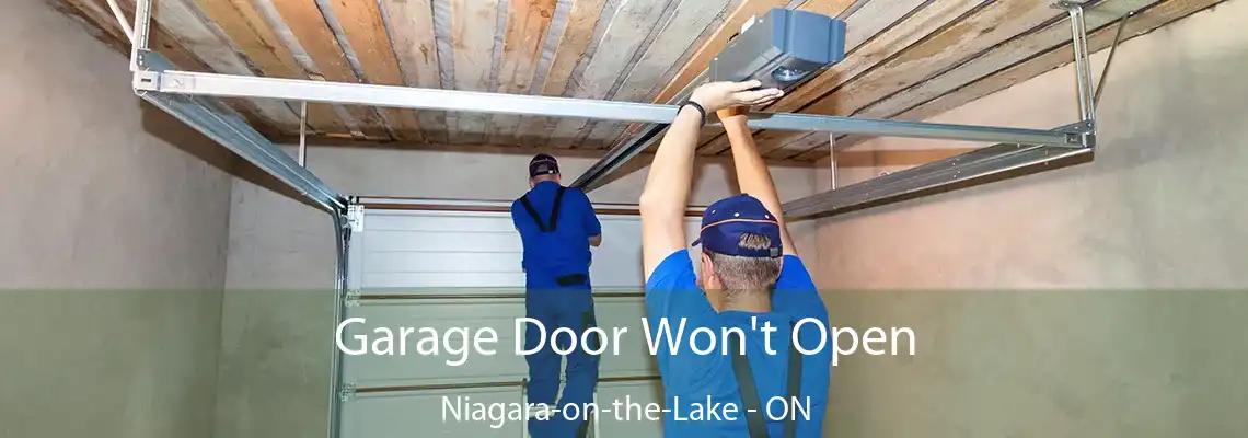 Garage Door Won't Open Niagara-on-the-Lake - ON