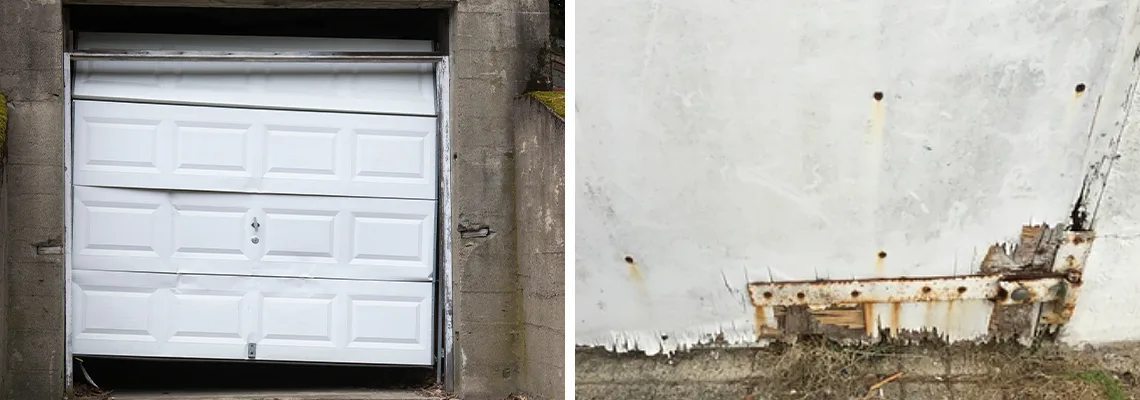 Rotten Commercial Garage Door Repair in Niagara-on-the-Lake, ON