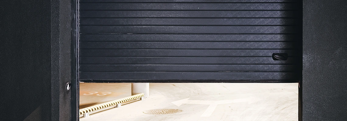 Residential Black Garage Door Installation in Niagara-on-the-Lake, ON