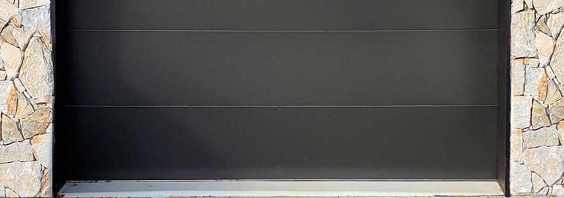 Overhead Black Garage Door Installation in Niagara-on-the-Lake, Ontario