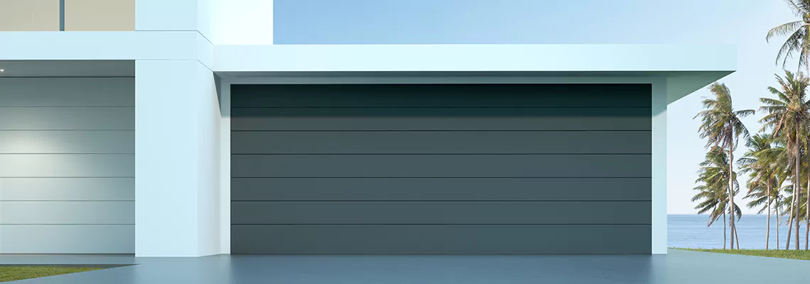 Insulated Modern Garage Doors in Niagara-on-the-Lake, Ontario